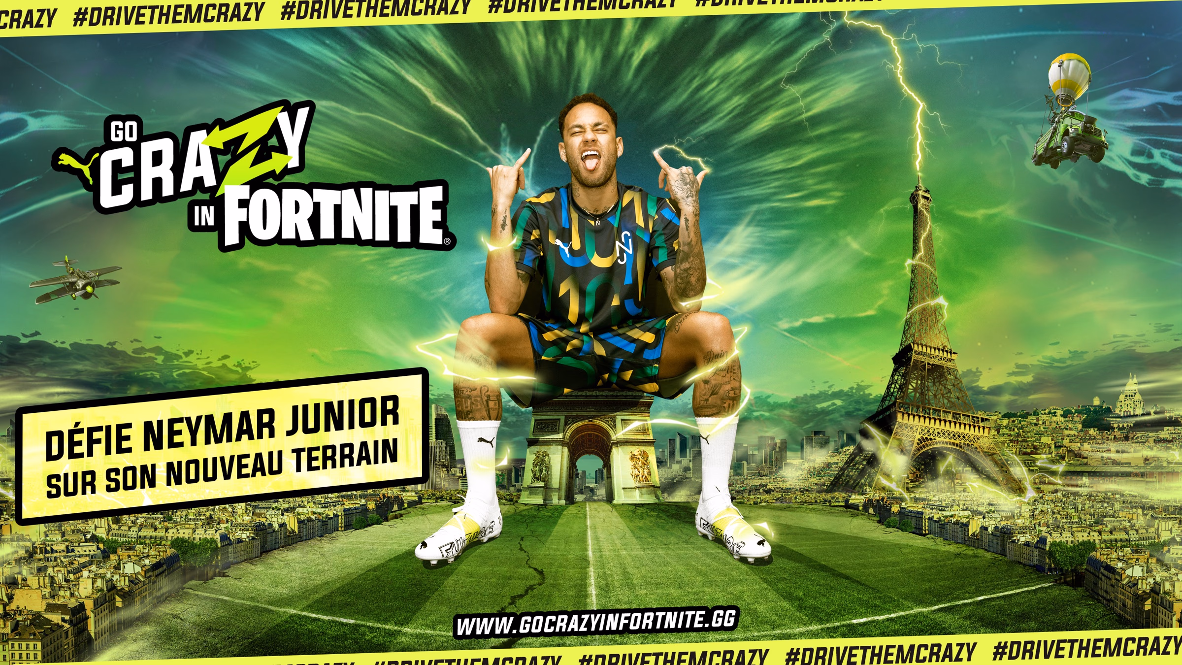 Puma — Go Crazy in Fortnite