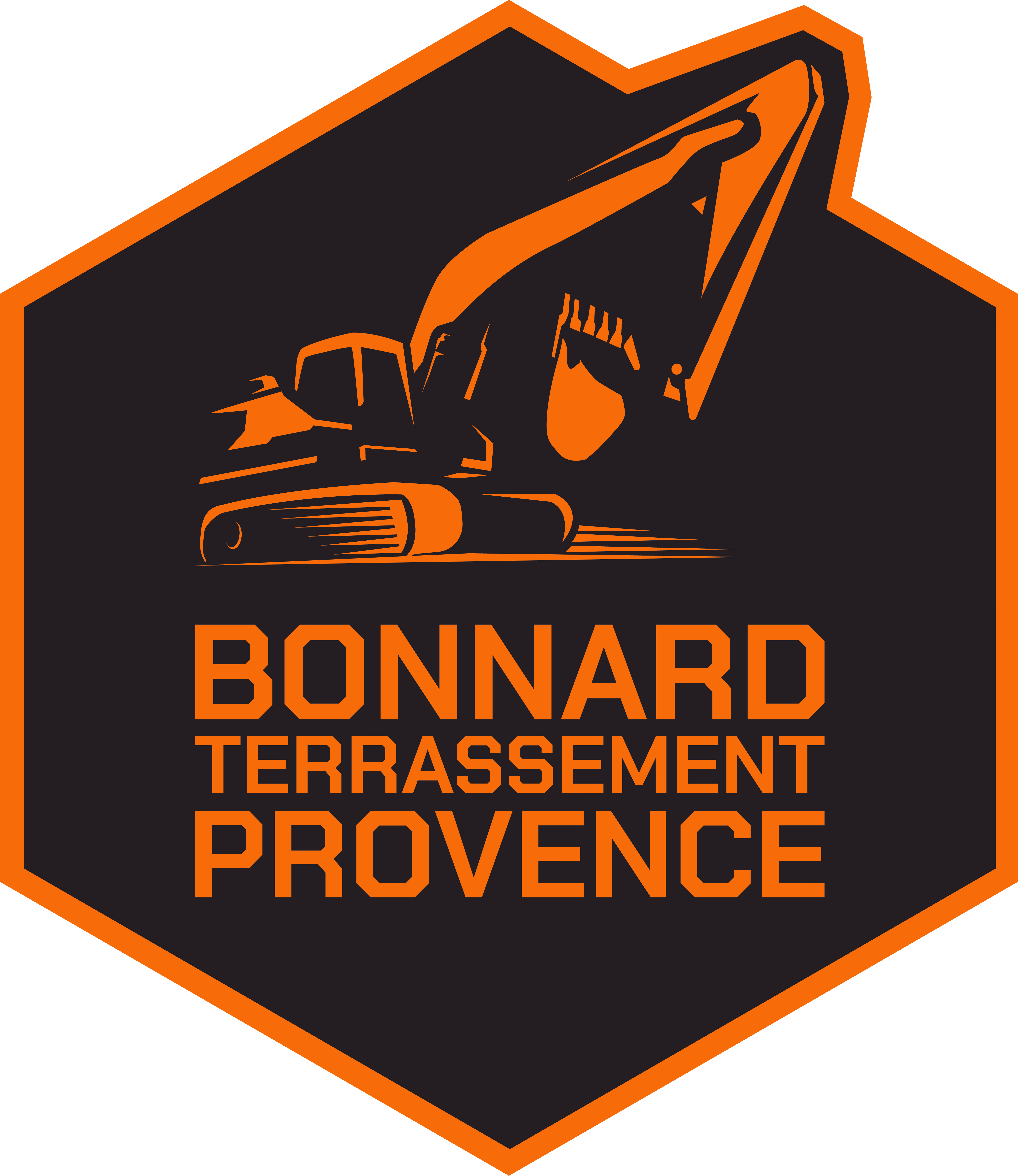 Bonnard Terrassement Provence — Identité visuelle