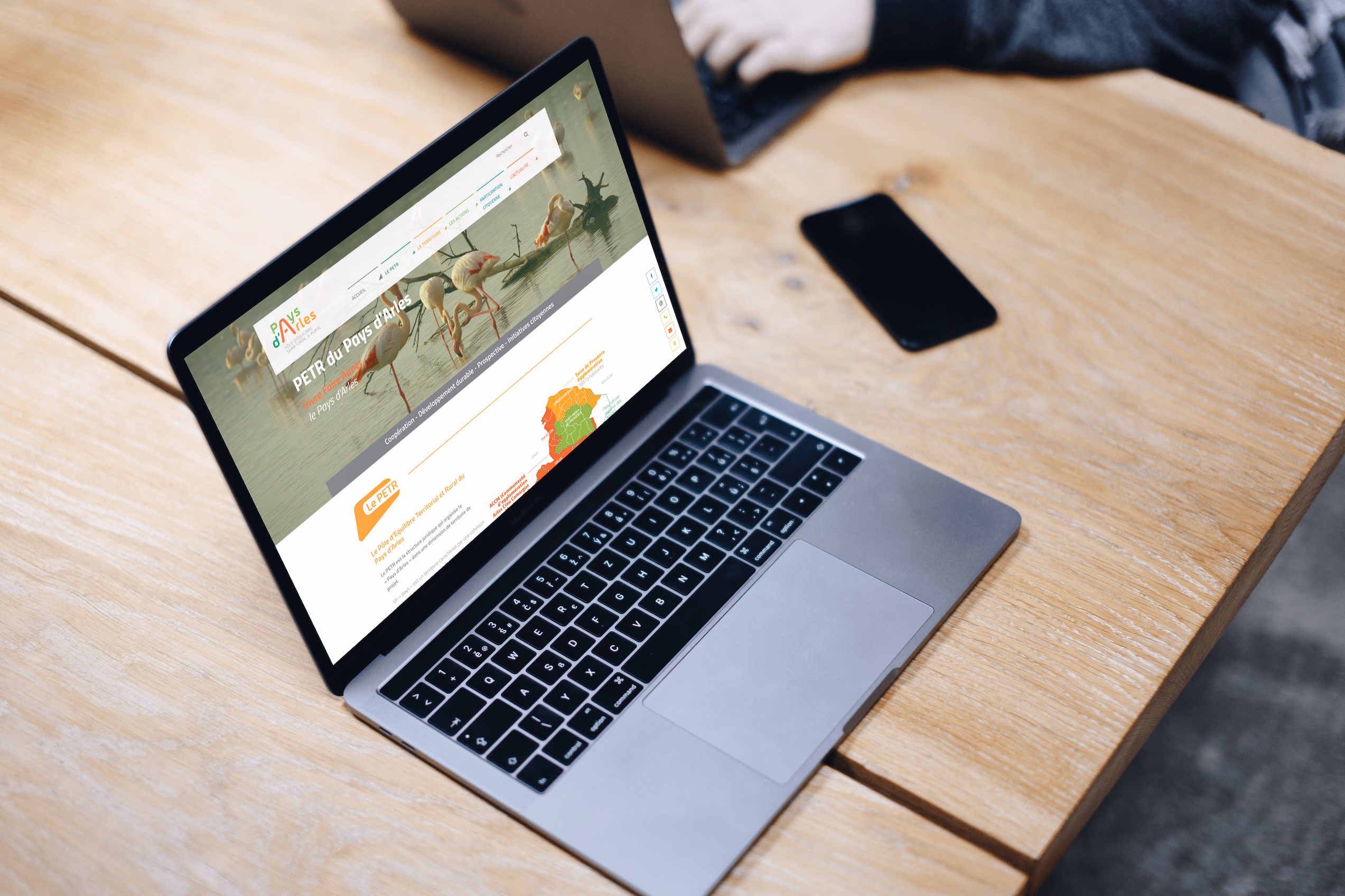 PETR Pays d'Arles — Site web